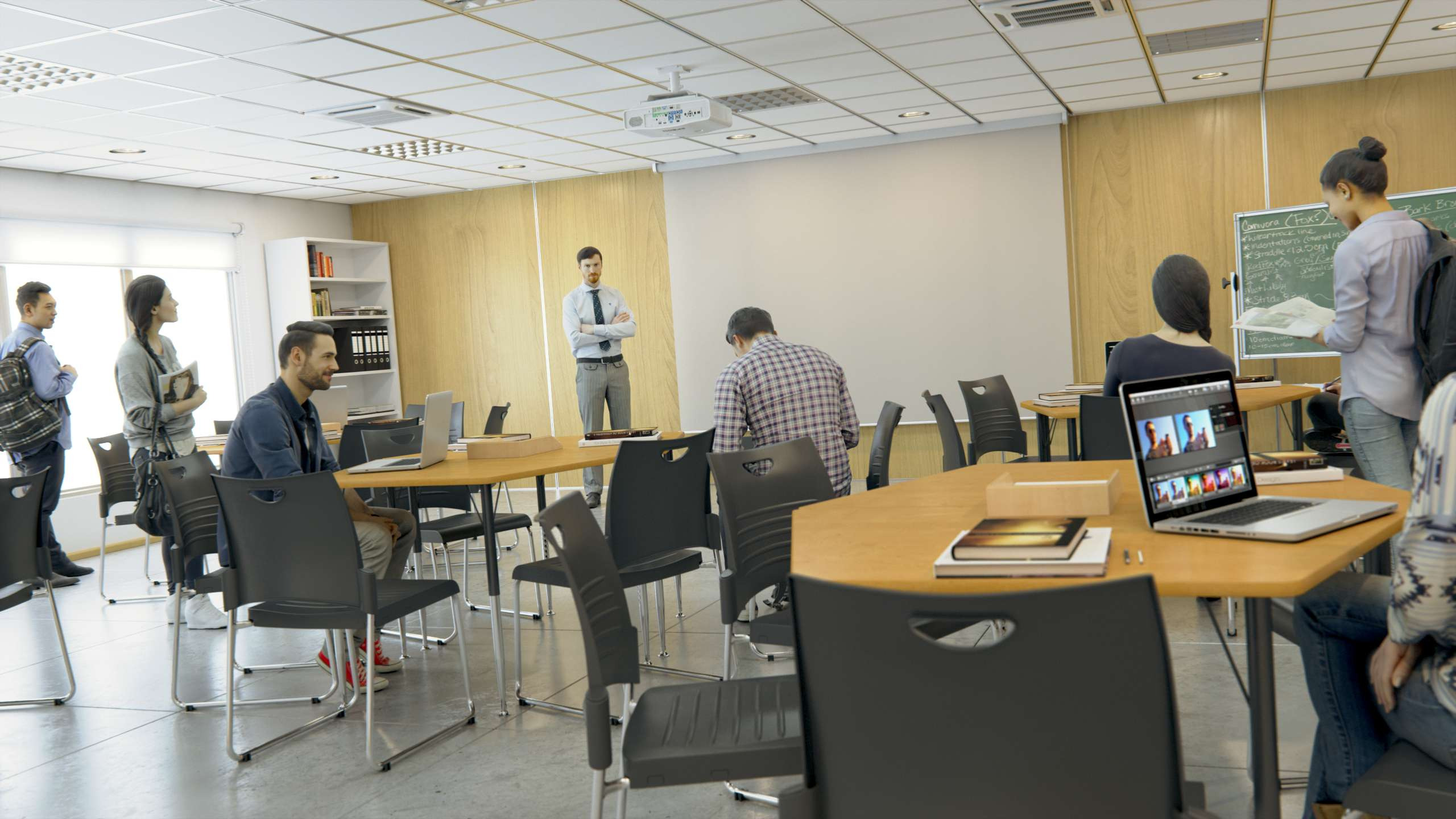 El salón de clases