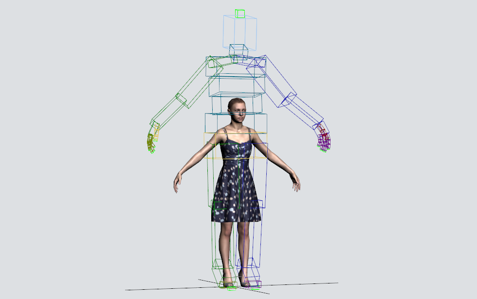 AXYZ design 3D people, 4D Scanned People Character Animation Software